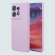  Back Cover Σιλικόνης Motorola Edge 50 Pro – Λιλά