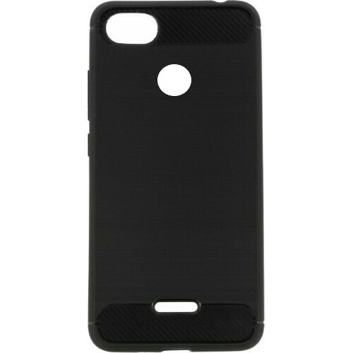 Θήκη TPU Carbon Fiber Brushed Xiaomi Redmi 6/6A Black