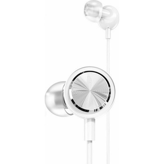 Remax Proda PD-E700 In-ear Handsfree με Βύσμα 3.5mm Λευκό