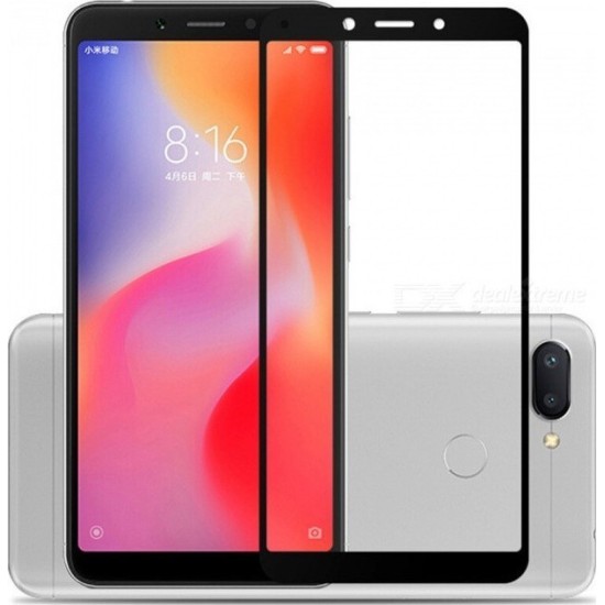 Full Face Tempered Glass (Redmi 6/6a)