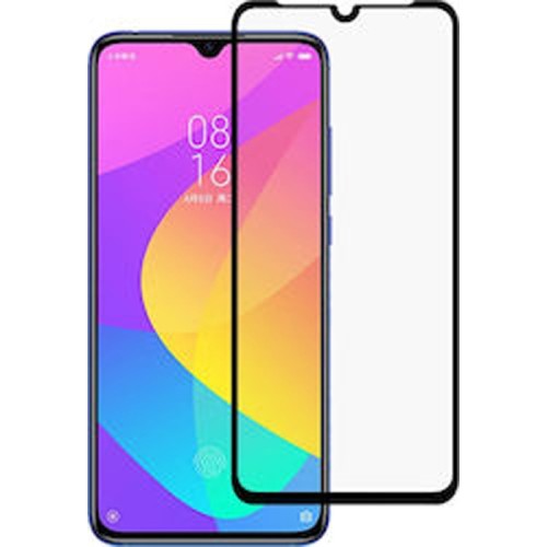 Full Face Tempered Glass Μαύρο (Mi 9Xiaomi Mi 9)