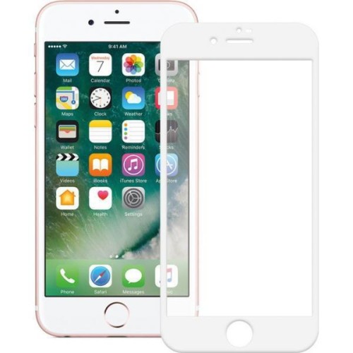 Iphone 7/8/SE  Full Face Tempered Glass Λευκό (iPhone 7, 8,SE  Apple)