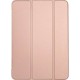 Θήκη Tri-Fold Flip Cover για ipad mini 6 σε Ροζ-Χρυσό χρώμα Ροζ χρυσό Δερματίνη, Σιλικόνη