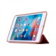 Θήκη Tri-Fold Flip Cover για ipad mini 6 σε Ροζ-Χρυσό χρώμα Ροζ χρυσό Δερματίνη, Σιλικόνη