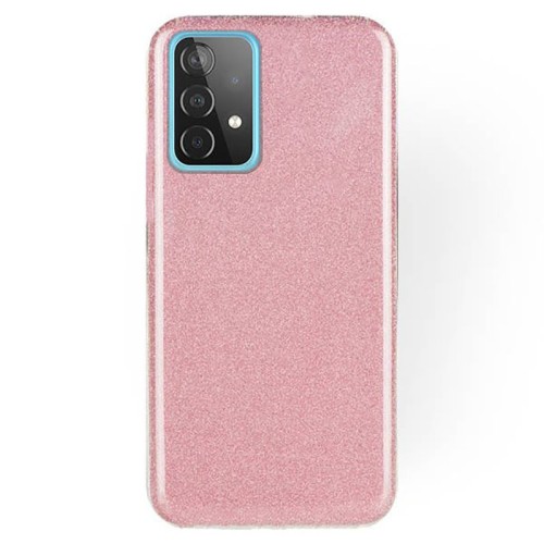 Forcell Shining Back Cover Πλαστικό / Σιλικόνης Ροζ (Galaxy A52) Forcell Shining Back Cover Πλαστικό / Σιλικόνης Ροζ (Galaxy A52)