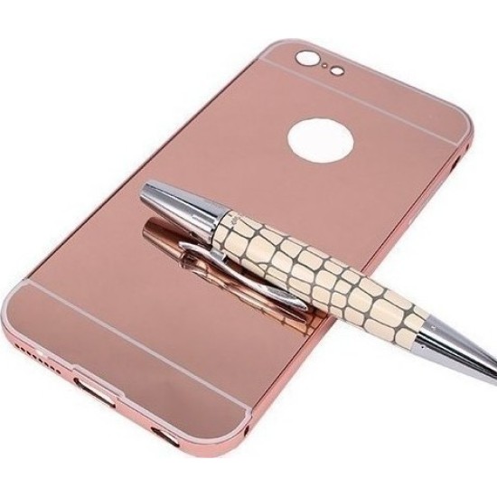 OEM Back Cover Ultra Slim 0.3mm Mirror 6s Plus Χρυσό Ροζ (Apple iPhone 6 Plus) OEM Back Cover Ultra Slim 0.3mm Mirror 6s Plus Χρυσό Ροζ (Apple iPhone 6 Plus)