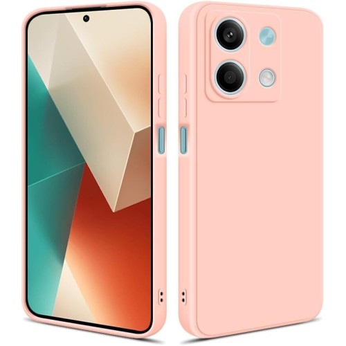 Matt Back Cover Σιλικόνης 1.2mm Ροζ (Poco X6) Matt Back Cover Σιλικόνης 1.2mm Ροζ (Poco X6)