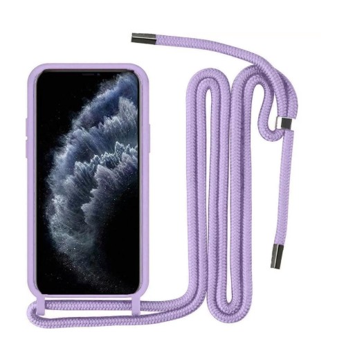 Silicone Cord Case Για Samsung Galaxy A05S με Κορδόνι Back Cover – Μωβ