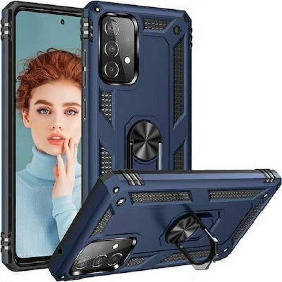 Hybrid Shockproof Back Cover Ανθεκτικό Μπλε (Galaxy A55 5G)