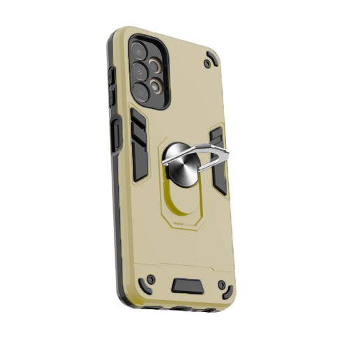 Θήκη Hybrid Shockproof Armor Case Stand Metal Ring για Samsung Galaxy A55 5G - Χρυσό Θήκη Hybrid Shockproof Armor Case Stand Metal Ring για Samsung Galaxy A55 5G - Χρυσό