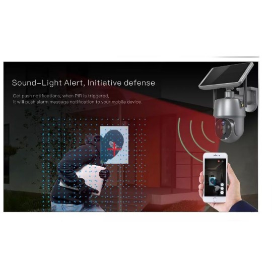 Andowl IP Κάμερα Παρακολούθησης Wi-Fi 1080p Αδιάβροχη Μπαταρίας με Αμφίδρομη Επικοινωνία Ασημί Q-SX01 Andowl IP Κάμερα Παρακολούθησης Wi-Fi 1080p Αδιάβροχη Μπαταρίας με Αμφίδρομη Επικοινωνία Ασημί Q-SX01
