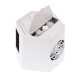 Φορητό Mini Air Cooler Υγραντήρας Usb 2 Λειτουργίες Λευκό Q-c030 Andowl