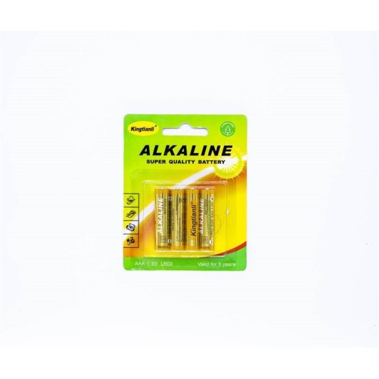 Kingtianli Αλκαλικές Μπαταρίες AAA 1.5V 4τμχ