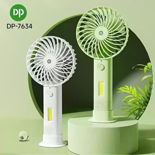 DP RECHARGEABLE FAN – DP-7634 WHITE