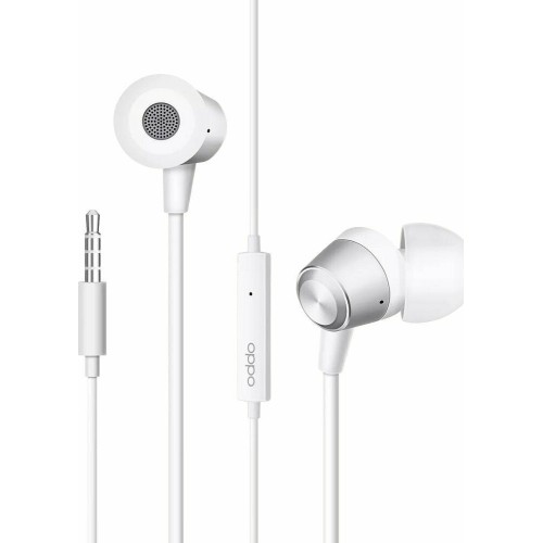 Oppo MH130 In-ear Handsfree με Βύσμα 3.5mm Λευκό