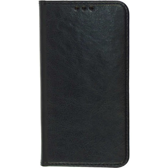 Θήκη OEM Magnet για Samsung G925 Galaxy S6 Edge Flip Cover Synthetic Leather Black