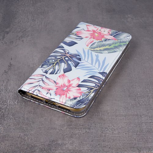 OEM ΘΗΚΗ ΒΙΒΛΙΟ ΜΕ ΠΑΡΑΘΥΡΑ ΓΙΑ SAMSUNG GALAXY J7 (2017) ΜΕ ΠΛΑΓΙΟ ΚΟΥΜΠΩΜΑ ΓΑΛΑΖΙΟ