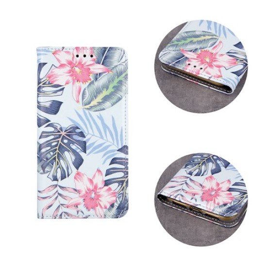 Oem Smart Magnet Trendy Spring Flowers  θήκη για iPhone 12/ iPhone 12 Pro 6,1"
