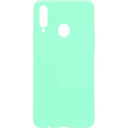 Back Cover Σιλικόνης Φυστικί (Galaxy A20s)