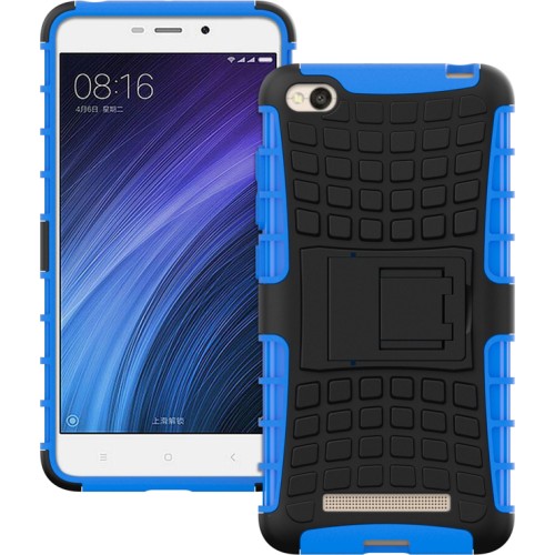 Forcell Shockproof Kickstand Case Ανθεκτική Θήκη με Δυνατότητα Στήριξης Blue (Xiaomi Redmi 4A) Forcell Shockproof Kickstand Case Ανθεκτική Θήκη με Δυνατότητα Στήριξης Blue (Xiaomi Redmi 4A)