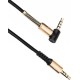 Aux Cable 3.5mm male - 3.5mm male 1m - Λευκό