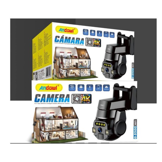 Andowl Q-S500 CCTV Κάμερα Παρακολούθησης Wi-Fi 4K Andowl Q-S500 CCTV Κάμερα Παρακολούθησης Wi-Fi 4K