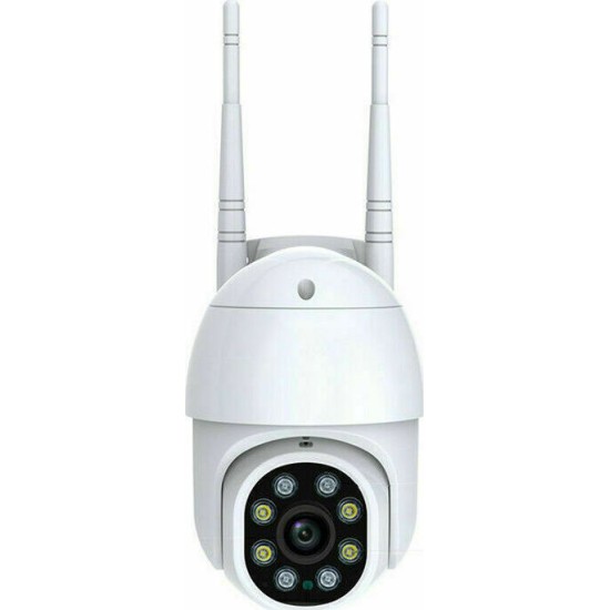 Jortan PR16-JORTAN-8170QJ IP Κάμερα Παρακολούθησης Wi-Fi Full HD 1080p Αδιάβροχη με Αμφίδρομη Επικοινωνία και Φακό 3.6mm