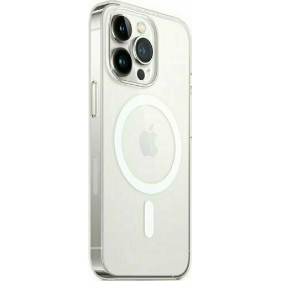Magsafe Back Cover Σιλικόνης Διάφανο (iPhone 13 Pro Max)