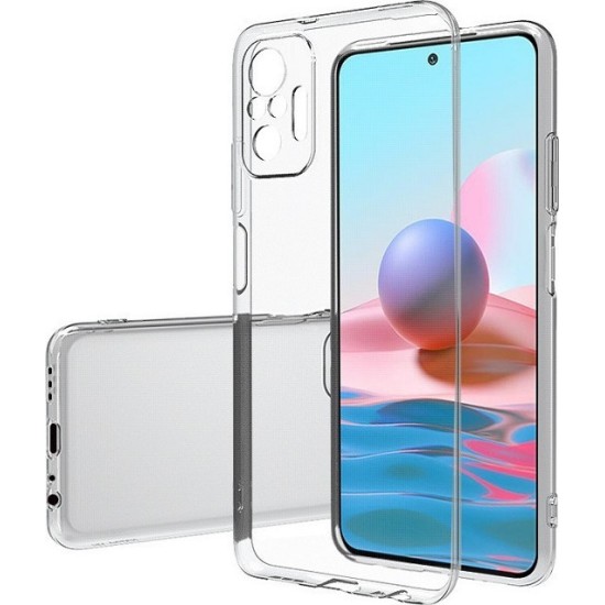 Back Cover Σιλικόνης Διάφανο (Redmi Note 10 Pro 4G)