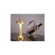 Andowl Q-TL142 Επιτραπέζιο Διακοσμητικό Φωτιστικό LED Μπαταρίας σε Χρυσό Χρώμα 37826840