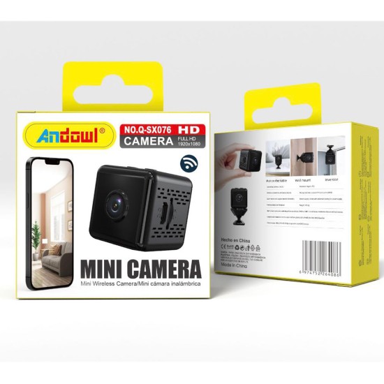 Andowl Q-SX076 IP Μίνι Κάμερα Παρακολούθησης 45244769