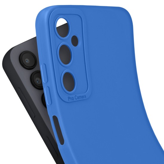 BACK SILICONE ΜΠΛΕ (REALME C65 4G)