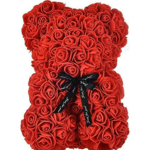 Fly Digital Αρκουδάκι από Τεχνητά Τριαντάφυλλα Teddy Bear Roses Κόκκινο 25cm Σε Κουτί 56170 Fly Digital Αρκουδάκι από Τεχνητά Τριαντάφυλλα Teddy Bear Roses Κόκκινο 25cm Σε Κουτί 56170