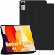 Tri-fold Flip Cover Δερματίνης Ανθεκτική Μαύρο Xiaomi Redmi Pad SE 11 SE-40682