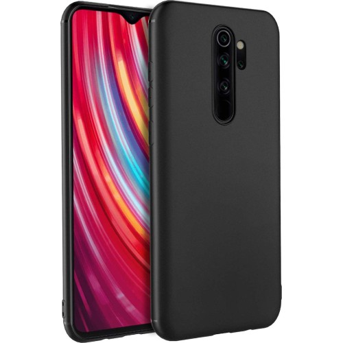 Θήκη Σιλικόνης για Xiaomi REDMI NOTE 8 PRO - Μαύρο