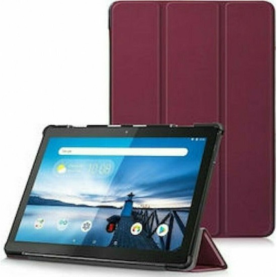 Oem Trifold Θήκη Βιβλίο Flip Cover Για Xiaomi Redmi Pad SE 11" Μπορντό