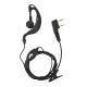 Baofeng Double Pin Ακουστικό Ασύρματου Πομποδέκτη UHF/VHF Συμβατό με UV-5R/UV 82/GT-3/UV-B5/UV B6/UV-5RE/BF-888s