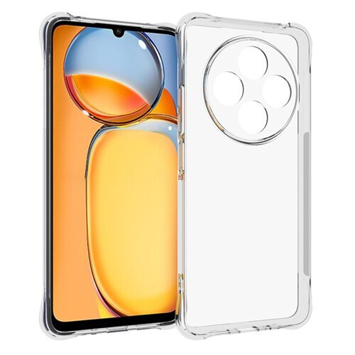 Θήκη TPU Σιλικόνης 1.5mm με Ενισχυμένες Γωνίες για Xiaomi Redmi 14C 4G - Διάφανο Θήκη TPU Σιλικόνης 1.5mm με Ενισχυμένες Γωνίες για Xiaomi Redmi 14C 4G - Διάφανο