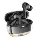 Hoco EW54 Rayo In-ear Bluetooth Handsfree Ακουστικά με Θήκη Φόρτισης Μαύρα