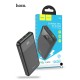 Hoco J102 Power Bank 10000mAh 20W με Θύρα USB-A και Θύρα USB-C Quick Charge 3.0 Μαύρο