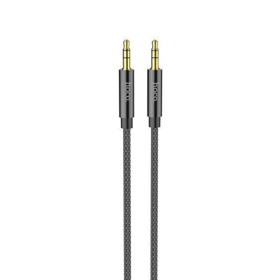 Hoco Καλώδιο 3.5mm male - 3.5mm male Μαύρο 1m (UPA19) Hoco Καλώδιο 3.5mm male - 3.5mm male Μαύρο 1m (UPA19)