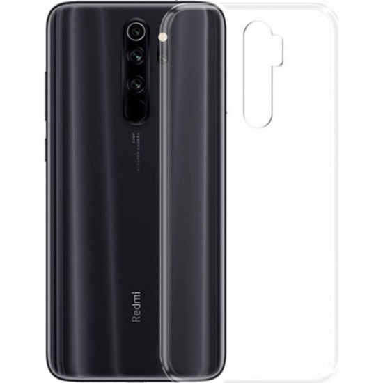Back Cover Σιλικόνης Διάφανο (Xiaomi Redmi Note 8 Pro)