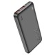 Hoco J101 Astute Power Bank 10000mAh 22.5W με 2 Θύρες USB-A και Θύρα USB-C Power Delivery / Quick Charge 3.0 Μαύρο Hoco J101 Astute Power Bank 10000mAh 22.5W με 2 Θύρες USB-A και Θύρα USB-C Power Delivery / Quick Charge 3.0 Μαύρο