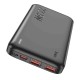 Hoco J101 Astute Power Bank 10000mAh 22.5W με 2 Θύρες USB-A και Θύρα USB-C Power Delivery / Quick Charge 3.0 Μαύρο Hoco J101 Astute Power Bank 10000mAh 22.5W με 2 Θύρες USB-A και Θύρα USB-C Power Delivery / Quick Charge 3.0 Μαύρο