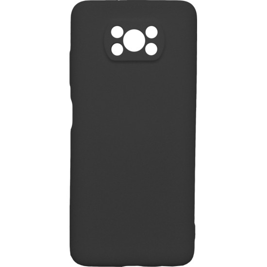 Back Cover Σιλικόνης Μαύρο (Poco X3 NFC / X3 Pro) Back Cover Σιλικόνης Μαύρο (Poco X3 NFC / X3 Pro)