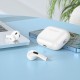 Hoco EW47 Earbud Bluetooth Handsfree Ακουστικά με Θήκη Φόρτισης Λευκά