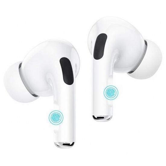 Inpods BW03 Pro Bluetooth Handsfree Ακουστικά Λευκο