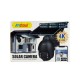 Andowl IP Κάμερα Παρακολούθησης Wi-Fi 1080p Full HD Αδιάβροχη Μπαταρίας με Αμφίδρομη Επικοινωνία σε Μαύρο Χρώμα Q-SX80