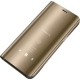 Hurtel Clear View Book Δερματίνης / Πλαστικό Χρυσό (Galaxy A7 2018) Hurtel Clear View Book Δερματίνης / Πλαστικό Χρυσό (Galaxy A7 2018)