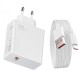 Φορτιστής με Θύρα USB-A και Καλώδιο USB-C 120W Λευκός (Fast)